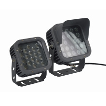 HOT sales  Square AL+TG high lumen  IP65  led flood spot light uesd for gas station or indoor venues mall
